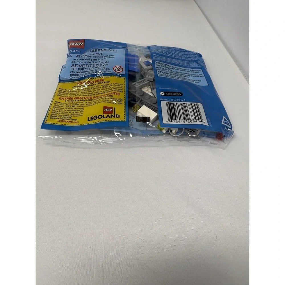 LEGO CITY Police Helicopter 30351 New Sealed 2017 Release Retired